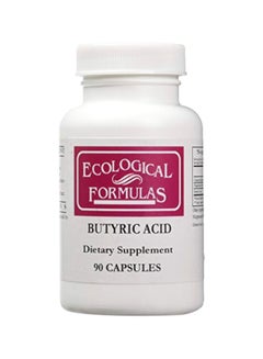 Ecological Formulas Butyric Acid Dietary Supplement - 90 Capsules  - Image 1