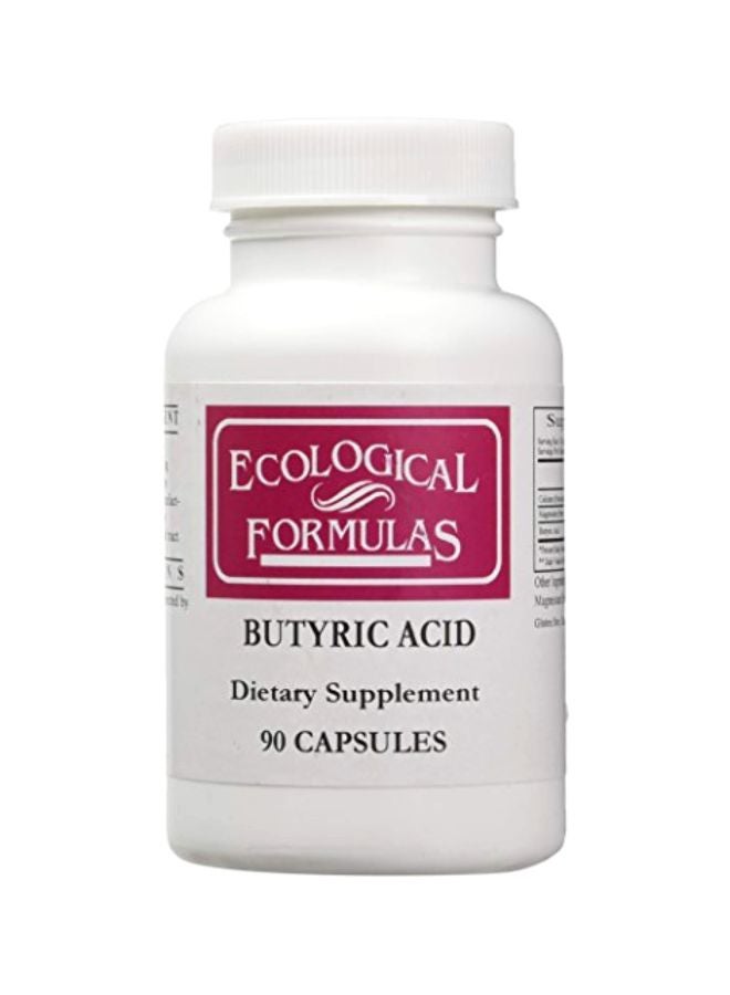 Ecological Formulas Butyric Acid Dietary Supplement - 90 Capsules - Image 1