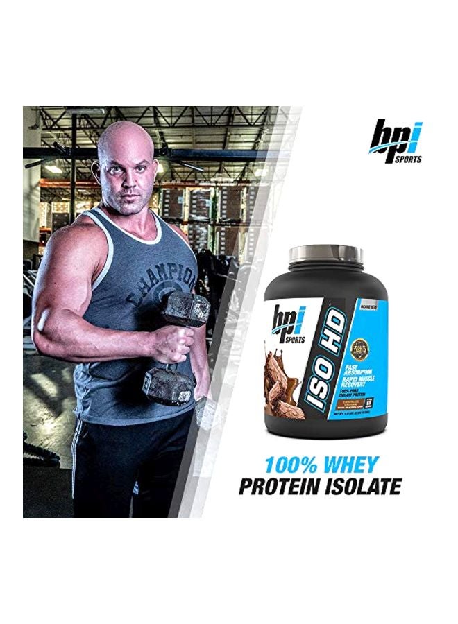 BPI SPORTS ISO HD Fast Absorption Rapid Muscle Recovery Pure isolate Protein Chocolate Brownie 4.9 LB - Image 3