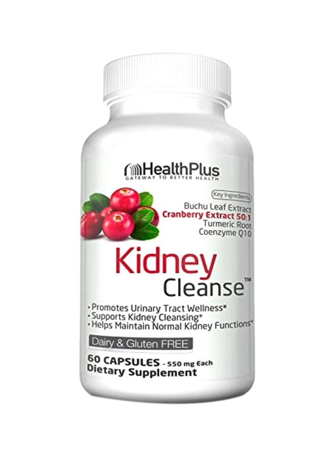 Health Plus Kidney Cleanse 550mg - 60 Capsules  - Image 1