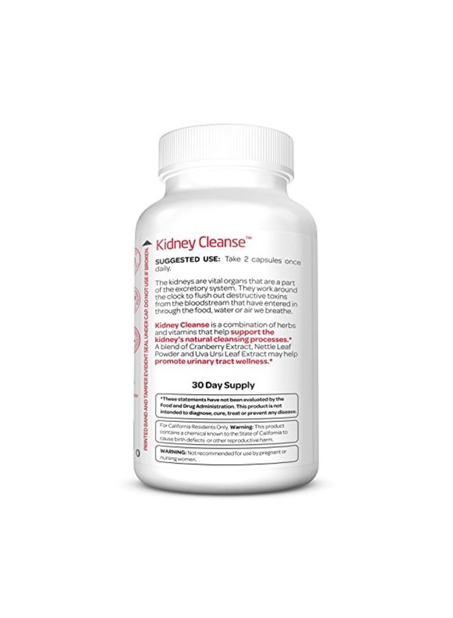 Health Plus Kidney Cleanse 550mg - 60 Capsules  - Image 2