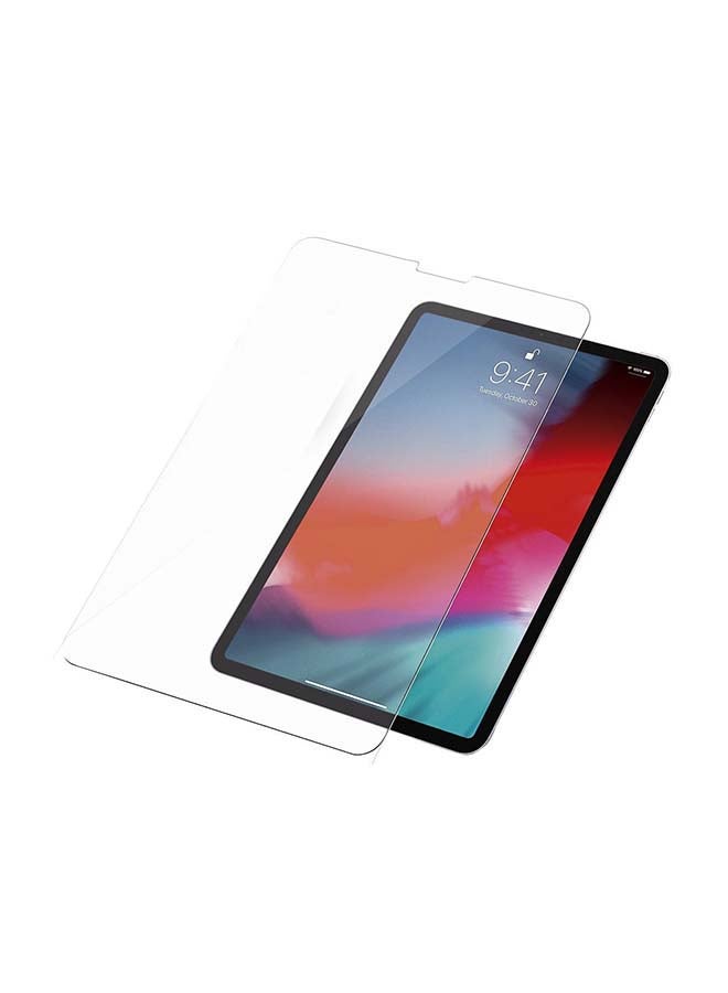 بانزرجلاس لاصقة حماية للشاشة من الزجاج المقوى لهاتف أبل آي باد برو شفاف