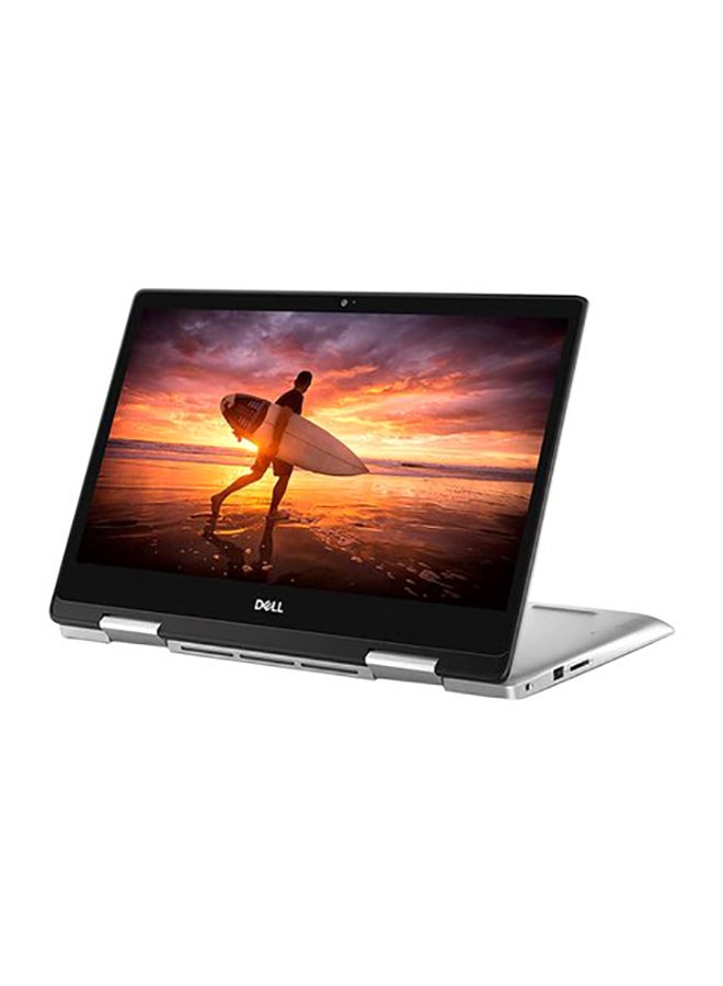 Inspiron 5482 Convertible 2-In-1 Laptop With 14-Inch Touch Full HD Display, Core i7 Processor/16GB RAM/512GB SSD/2GB NVIDIA GeForce MX130 Graphics/Windows 10 English Platinum Silver