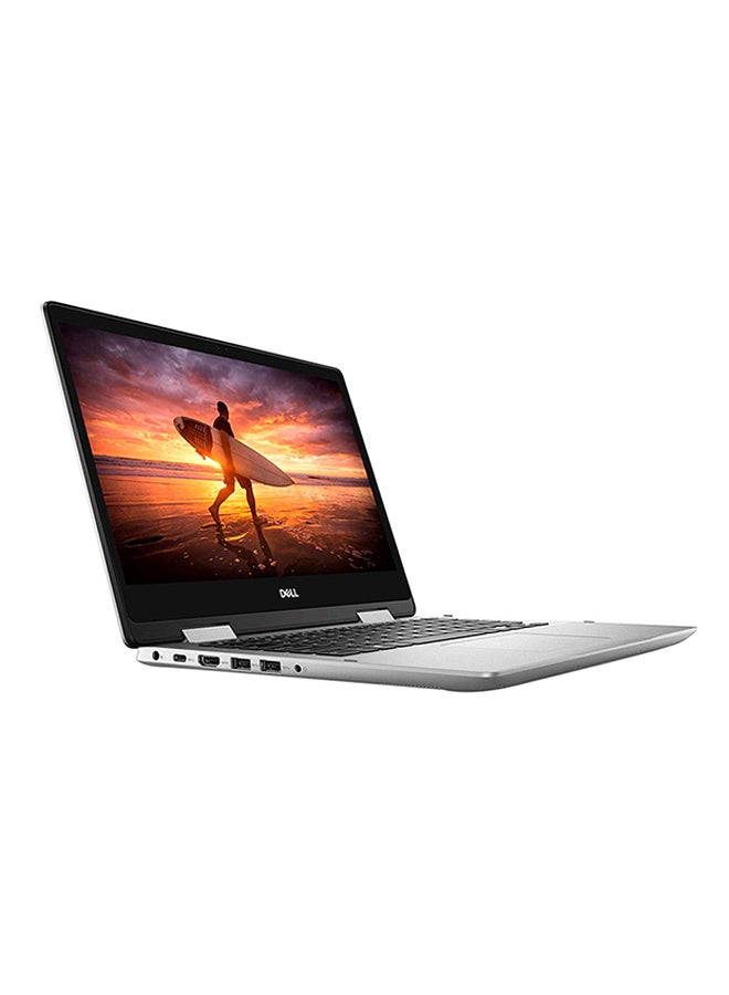 Inspiron 5482 Convertible 2-In-1 Laptop With 14-Inch Touch Full HD Display, Core i7 Processor/16GB RAM/512GB SSD/2GB NVIDIA GeForce MX130 Graphics/Windows 10 English Platinum Silver