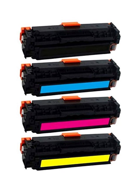 131A 4-Piece Toner Cartridge Set Multicolour