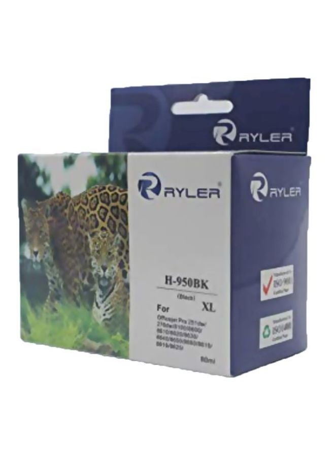 خرطوشة حبر بديلة طراز H-950BK. أسود