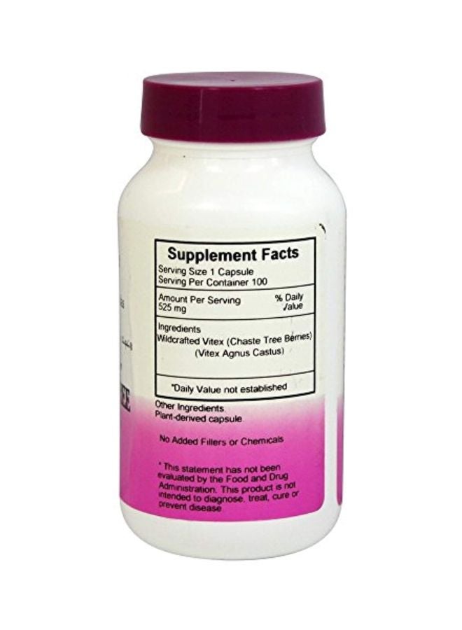 Christopher's Original Formulas Chaste Tree Berries Dietary Supplement 500mg - 100 Capsules - Image 2