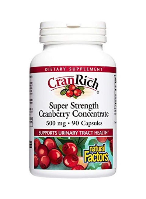 CranRich Super Strength Cranberry Concentrate Dietary Supplement - 90 Caplets