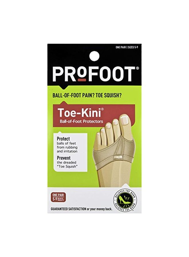 ProFoot 2-Piece Toe-Kini Ball-Of-Foot Protector Set - Image 2