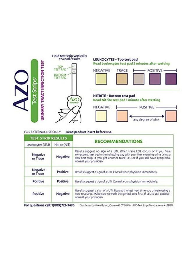 AZO 3-Piece Urinary Tract Infection Test Strips  - Image 3