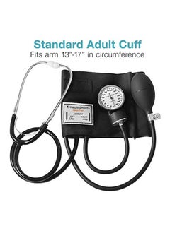 Manual Home Blood Pressure Monitor Kit With Large Adult Cuff And Stethoscope - v1574768763/N32284728A_2