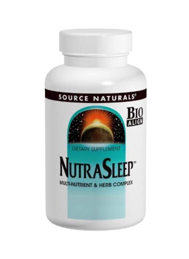 Source Naturals NutraSleep Multi-Nutrient And Herb Complex Dietary Supplement - 100 Tablets - Image 1