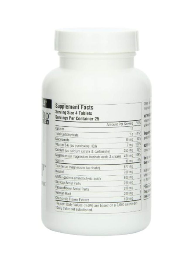 Source Naturals NutraSleep Multi-Nutrient And Herb Complex Dietary Supplement - 100 Tablets - Image 3