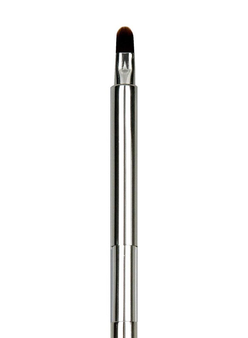 Bdellium Tools - Retractable Lip Brush Silver/Brown - Image 1