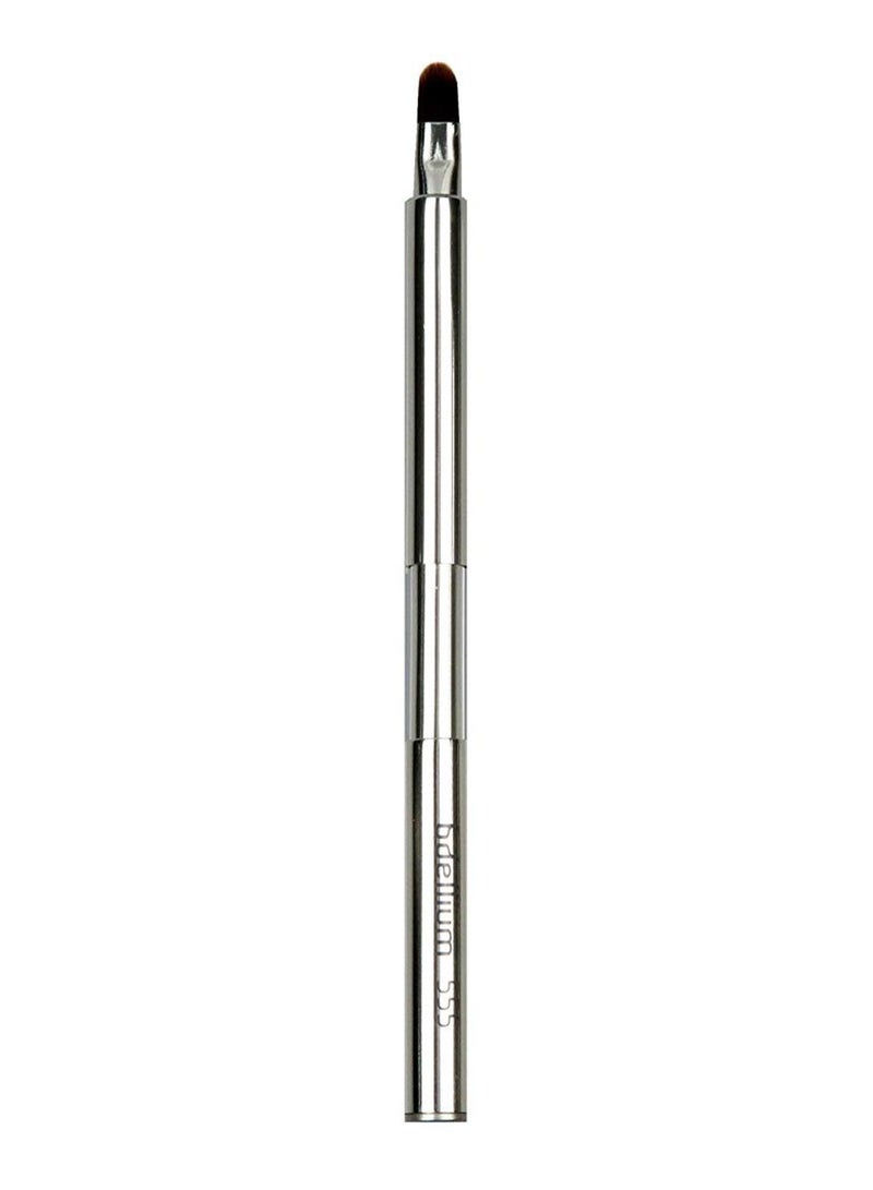 Bdellium Tools - Retractable Lip Brush Silver/Brown - Image 1