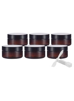 12-Piece Refillable Profile Jar With Spatula Set Dark Brown