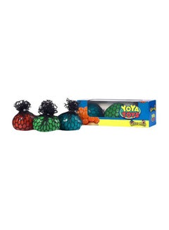 3-Piece Squishy Mesh Slime Ball