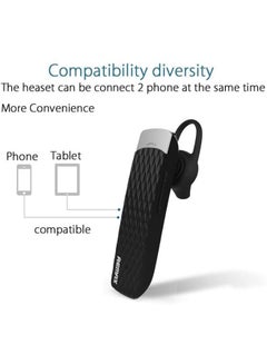 REMAX RB-T9 HD Voice Bluetooth Wireless On-Ear Headphones Black  - Image 5