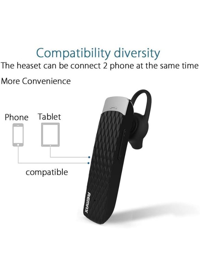 ريماكس سماعات RB-T9 على الأذن تعمل بتقنية البلوتوث لصوت عالي الوضوح أسود  - Image 5