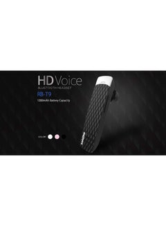 REMAX RB-T9 HD Voice Bluetooth Wireless On-Ear Headphones Black  - Image 2