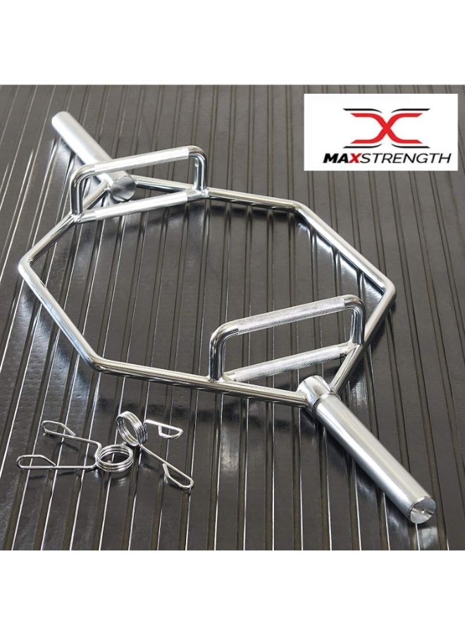 Max Strength Olympic Trap Shrug Bar Weight - Image 2