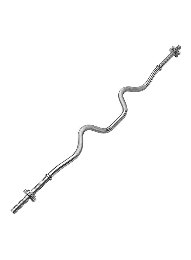 Max Strength Barbell Weight Bar With Lock 47inch - Image 1