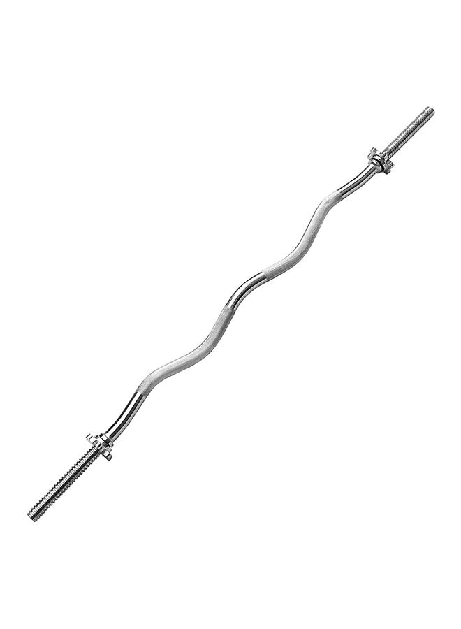 Max Strength Barbell Weight Bar With Lock 47inch  - Image 1