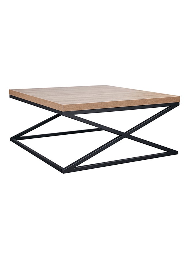 Caruzel Rectangular Coffee Table Brown/Black