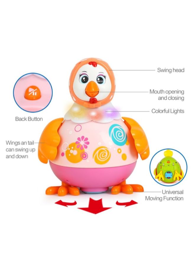 Baby Toys Dancing Hen With Two Chick For 1 2 3 Year Infant To Kids Toddler Boys Girls - v1574785976/N32130312A_3