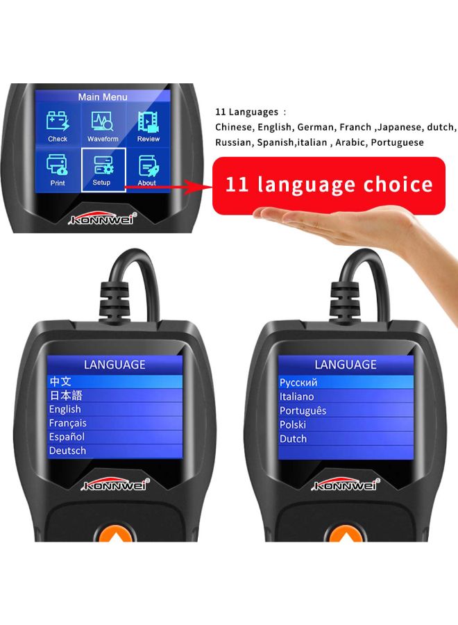 Konnwei - Professional Car Battery Tester - Image 1