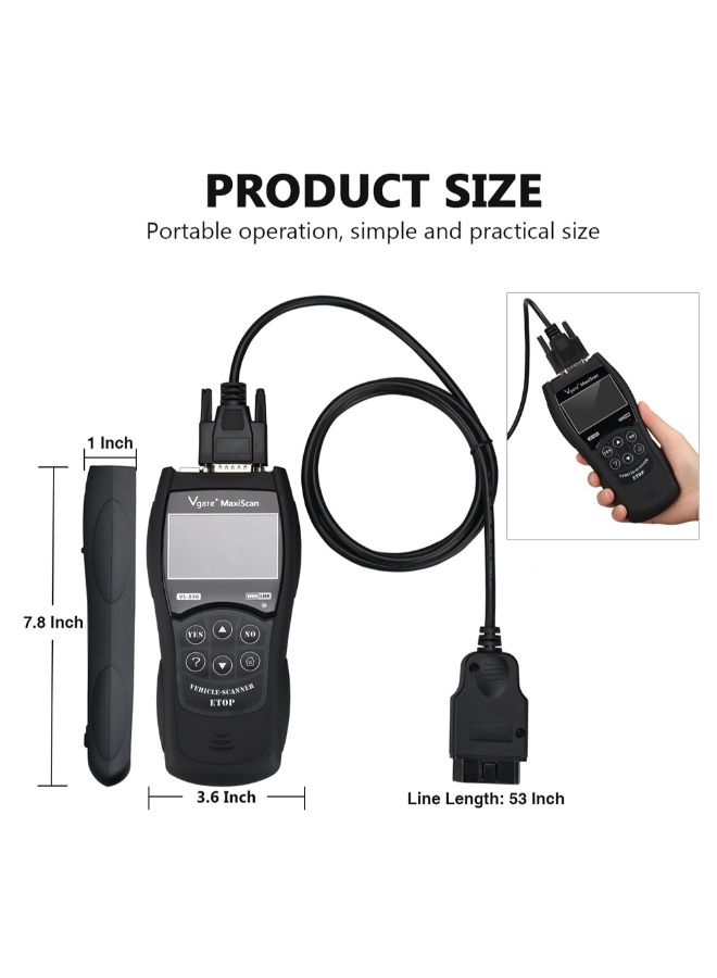Multifunctional Odb Diagnostic Instrument