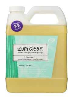 Zum Clean Sea Salt Laundry Liquid Soap Yellow