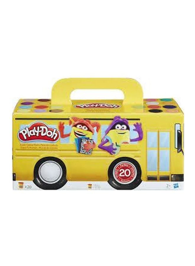Play-Doh - 20-Piece Super Color Pack A7924EU60 Yellow/Blue - Image 1