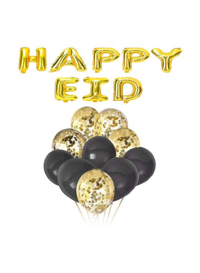 Gulfdealz Happy Eid Ballon Set 22592 12inch