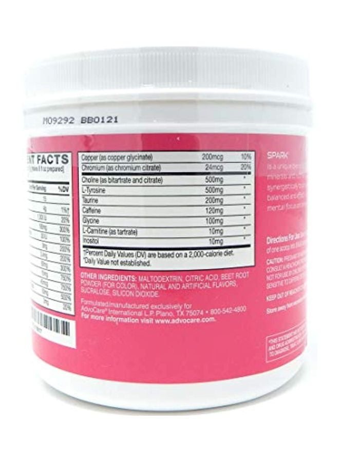 AdvoCare - Spark Canister Vitamin And Amino Acid Supplement - Fruit Punch - Image 1