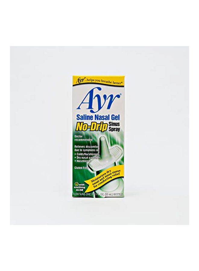 AYR Pack Of 3 Saline Nasal Gel No-Drip Sinus Spray With Soothing Aloe Vera - Image 3