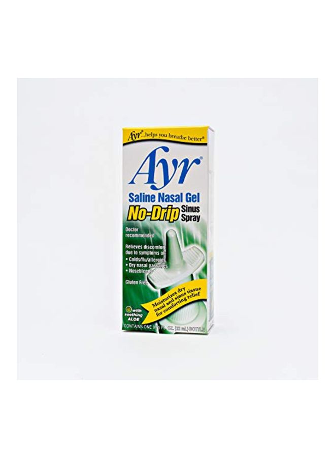 AYR Pack Of 3 Saline Nasal Gel No-Drip Sinus Spray With Soothing Aloe Vera - Image 5