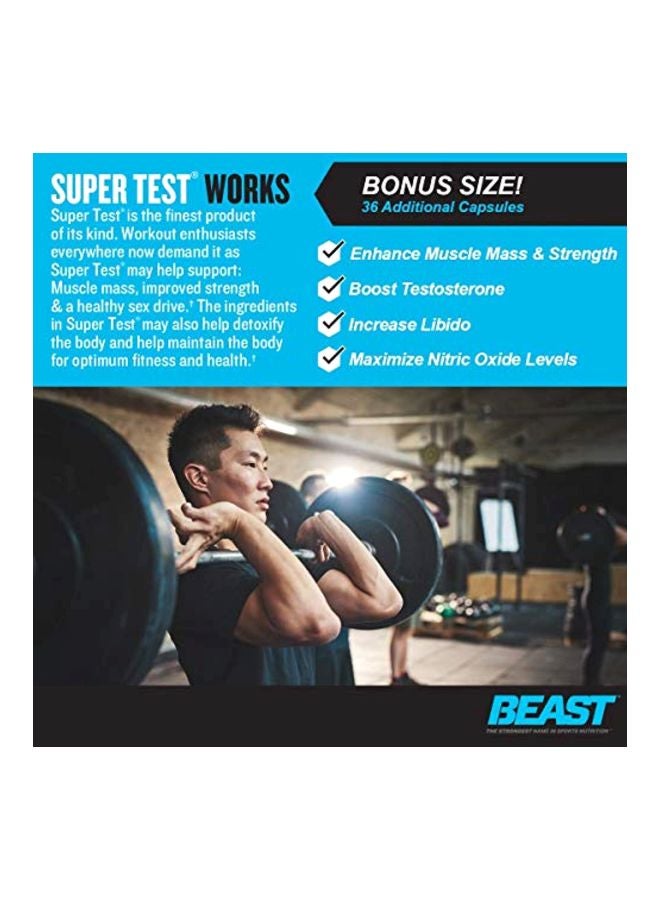Beast Sports Nutrition - Super Test With Testovoxn Muscle Builder Dietary Supplement Set - Image 1