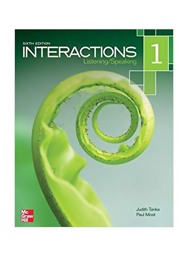 Interractions 1 : Learning/Speaking Paperback English by Judith Tanka - 6-1-2001 