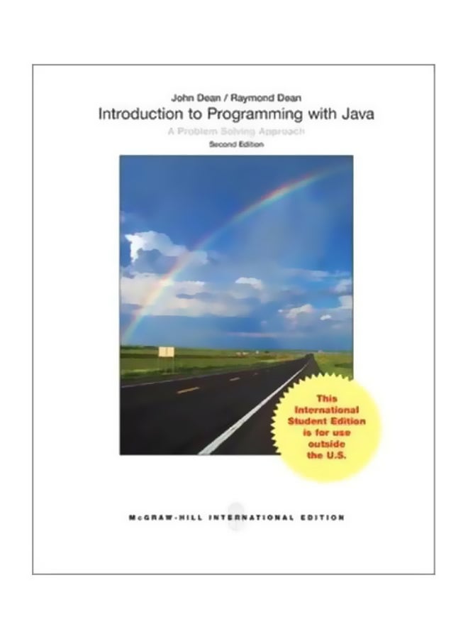 Introduction To Programming With Java: A Problem Solving Appraoch paperback english - 3-16-2013 