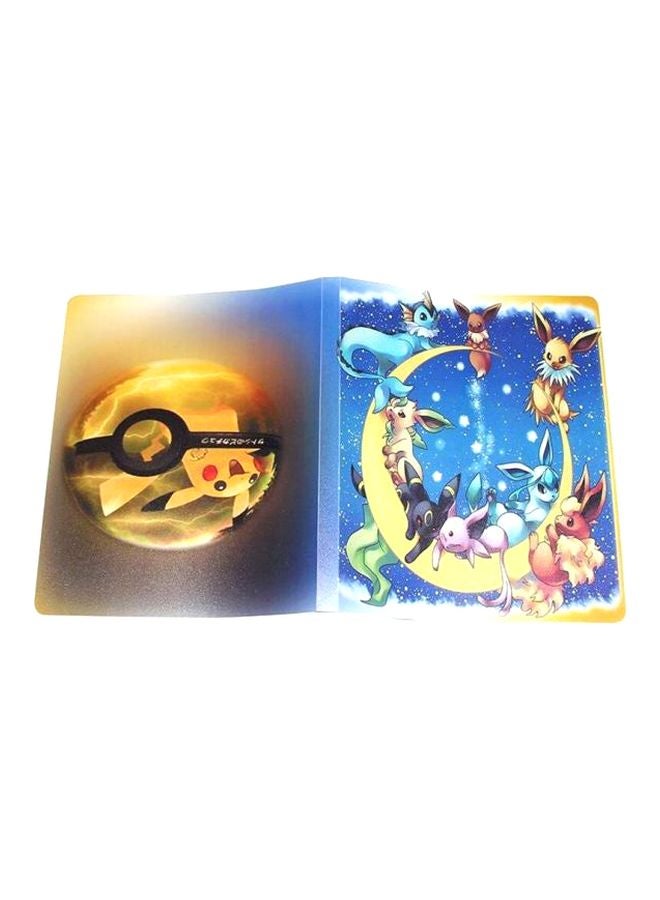 ألبوم بطبعة مستوحاة من سلسلة ألعاب الفيديو "Pokemon" مكون من 9 جيوب مع بطاقات طراز M043 - Image 1