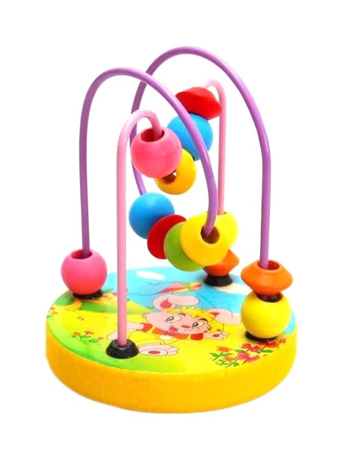 لعبة خرز خشبية