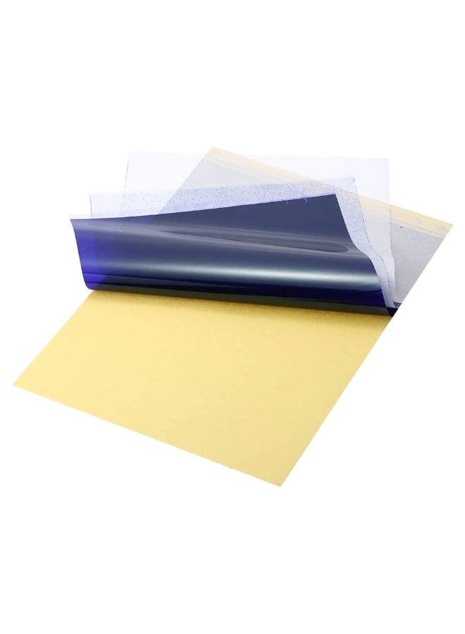 ANSELF 25-Piece Tattoo Transfer Tracing Paper Set Multicolour - Image 1