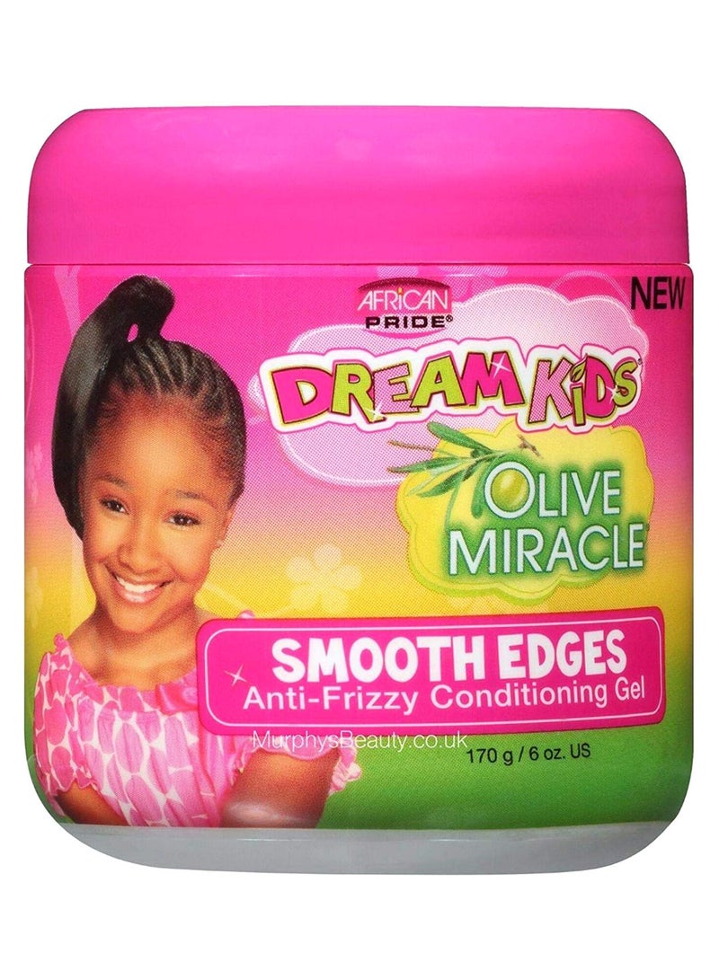 African Pride Olive Miracle Smooth Edges Anti-frizzy Conditioning Gel - Image 1