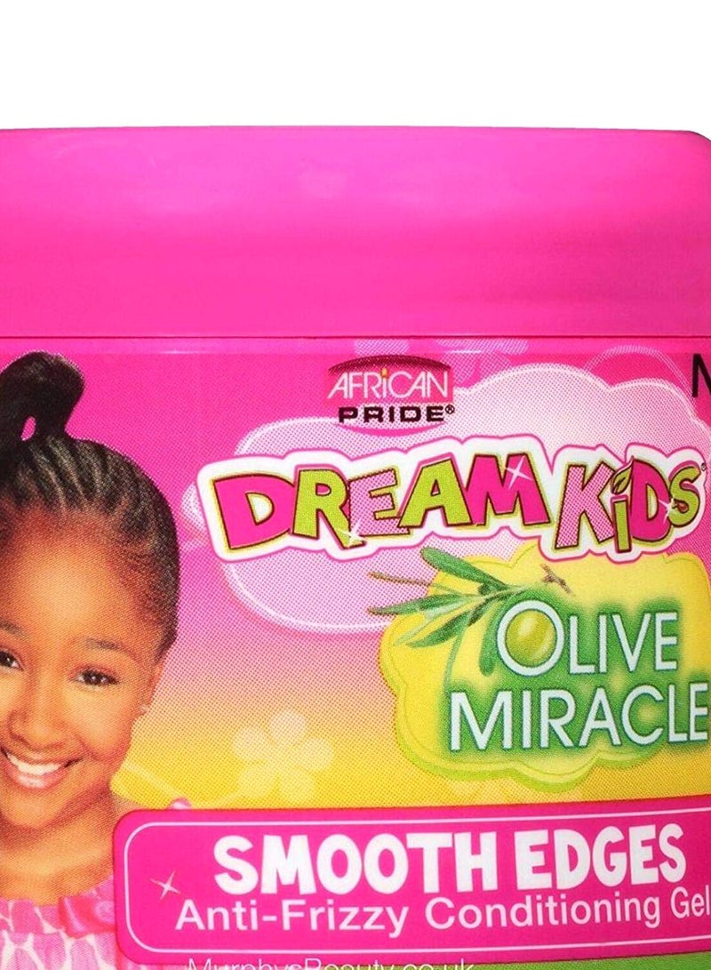 African Pride Olive Miracle Smooth Edges Anti-frizzy Conditioning Gel - Image 2