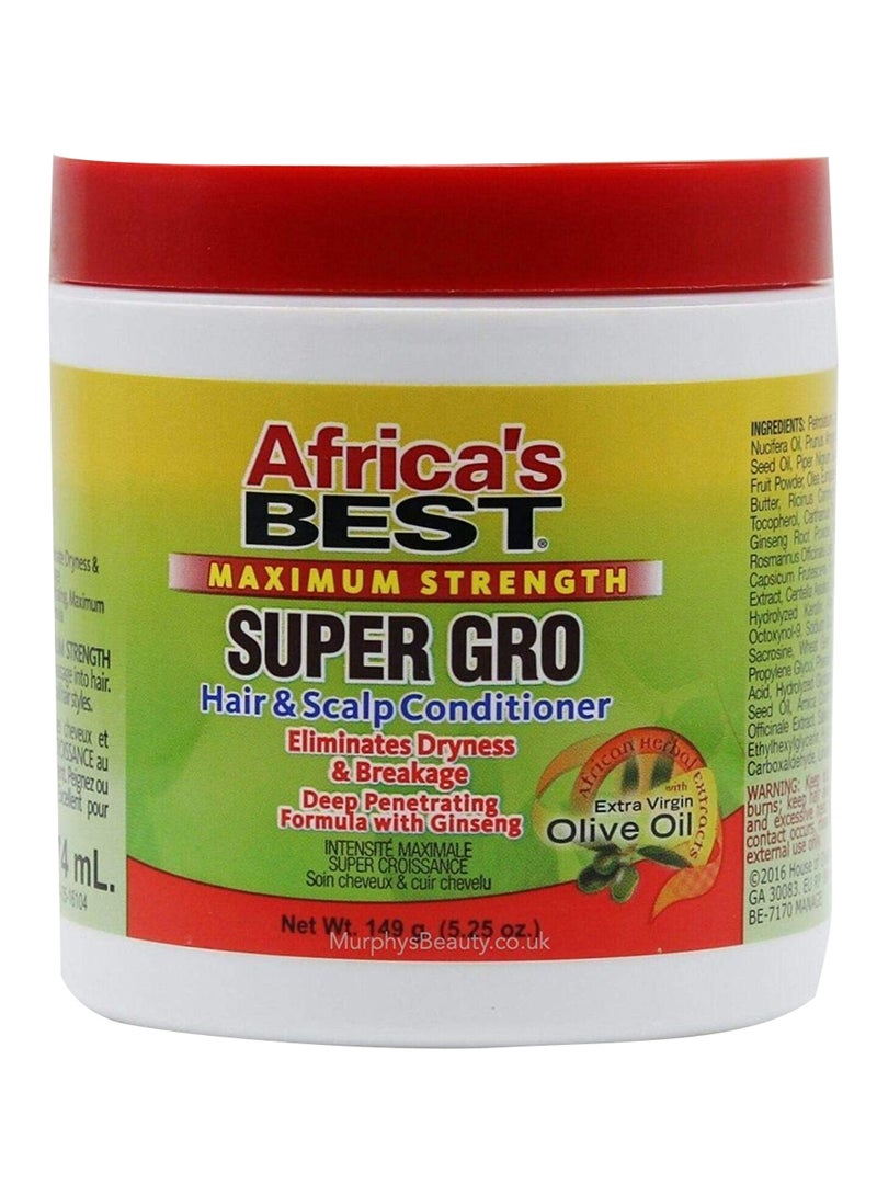 Africa's BEST Super GRO Hair And Scalp Conditioner  - Image 1