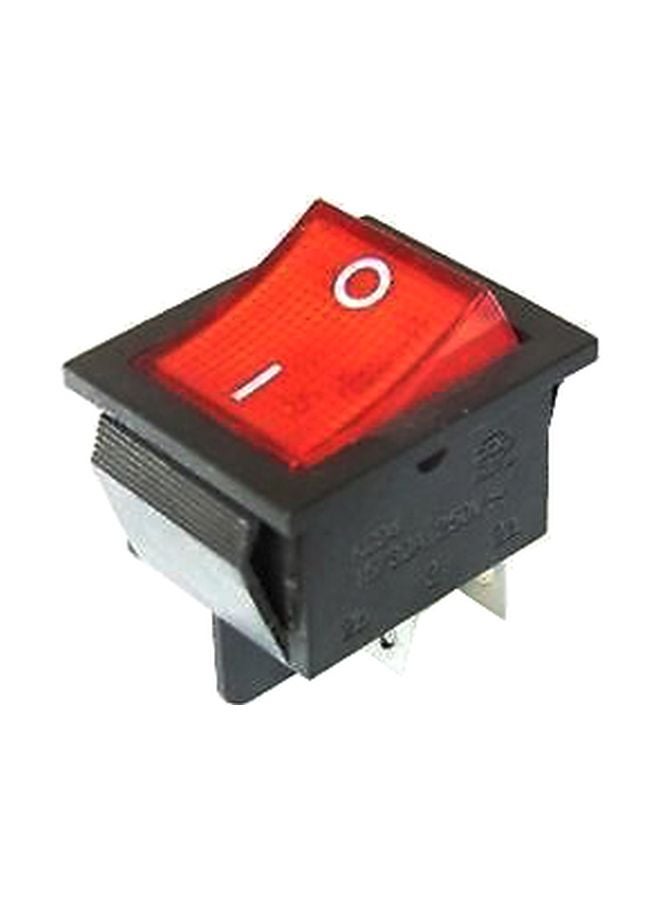 Rocker Switch Black/Red