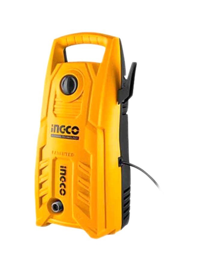 INGCO Electric Pressure Washer Yellow/Black - Image 1