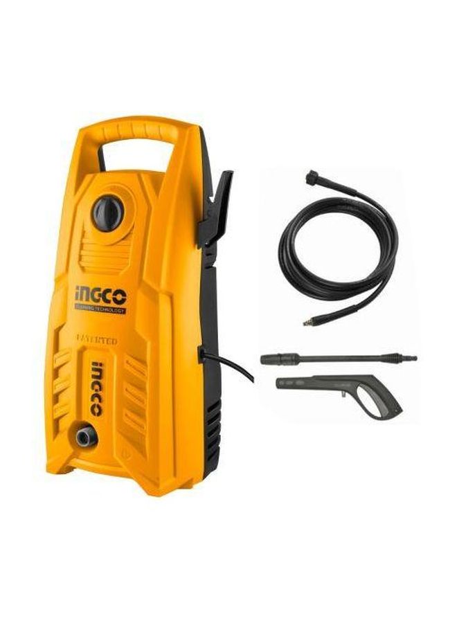 INGCO Electric Pressure Washer Yellow/Black - Image 3