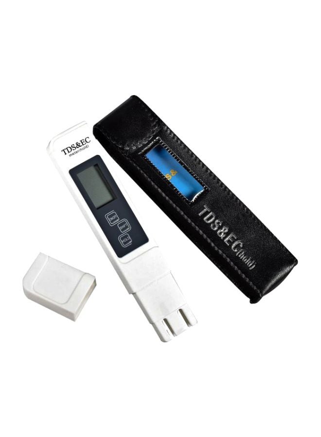 TDS & EC Water Testing pH Meter White 